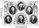 Vintage American History Print Wall Decal Design 22