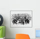 American Civil War Print Wall Decal