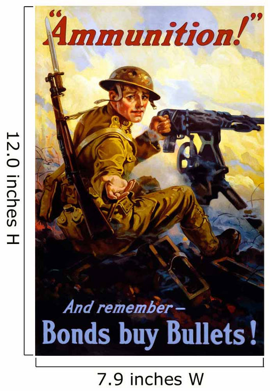 Vintage World War I Wall Decal Design 33