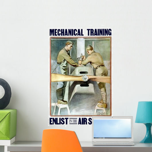 Vintage World War I Wall Decal Design 32