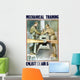 Vintage World War I Wall Decal Design 32