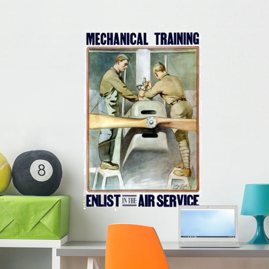 Vintage World War I Wall Decal Design 32