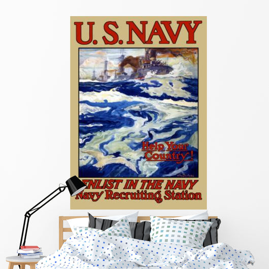 Vintage World War I Wall Decal Design 30