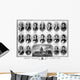 Vintage American History Print Wall Decal Design 21