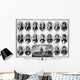 Vintage American History Print Wall Decal Design 21