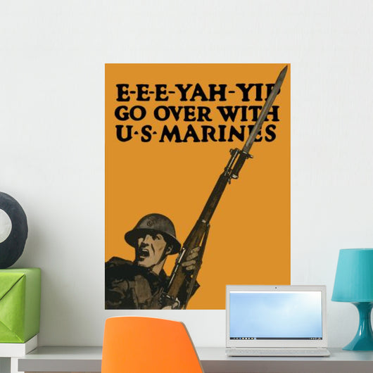 Vintage World War One Wall Decal Design 23