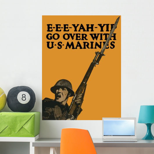 Vintage World War One Wall Decal Design 23