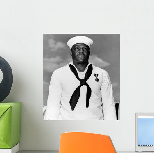 Cook Us Navy Wall Decal