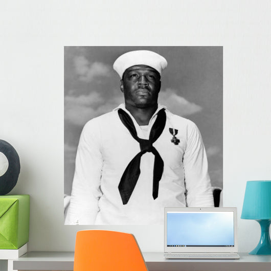 Cook Us Navy Wall Decal