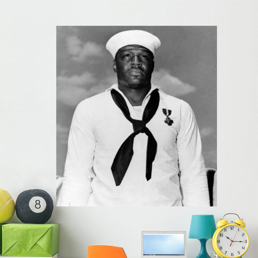 Cook Us Navy Wall Decal
