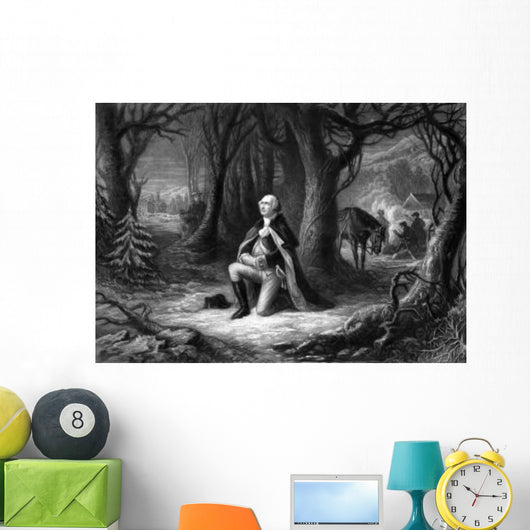 Vintage Revolutionary War Print Wall Decal Design 2