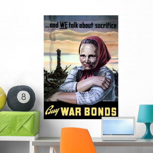 Vintage World War Ii Wall Decal Design 56