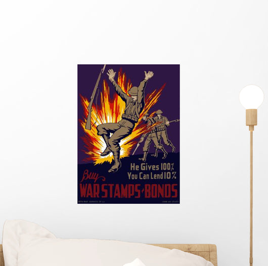 Vintage World War Ii Wall Decal Design 55