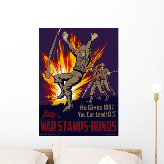Vintage World War Ii Wall Decal Design 55
