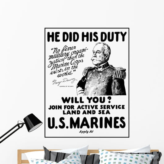 Vintage World War One Wall Decal Design 22