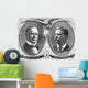 Vintage Presidential Election Poster Wall Decal