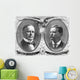 Vintage Presidential Election Poster Wall Decal
