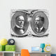 Vintage Presidential Election Poster Wall Decal