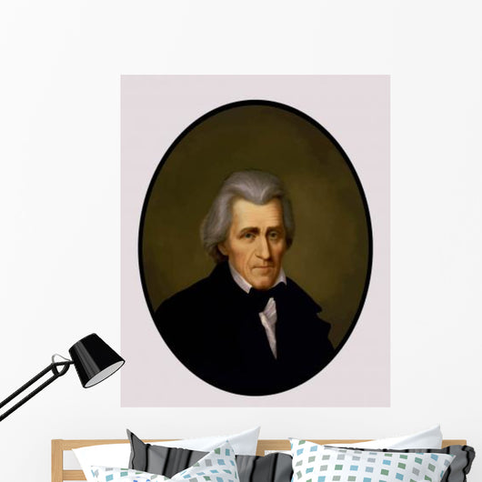 Vintage American History Painting Wall Decal Design 3