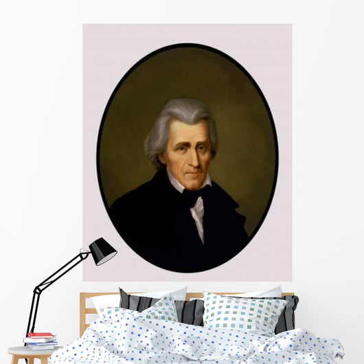 Vintage American History Painting Wall Decal Design 3