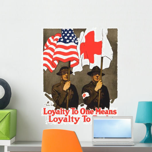 Vintage World War I Wall Decal Design 24
