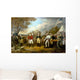 Revolutionary War Painting Showing Wall Decal
