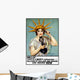 Statue Liberty Talking Telephone Wall Decal