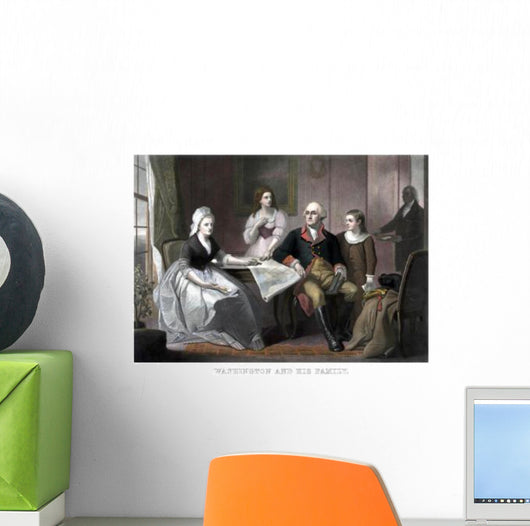 Vintage American History Print Wall Decal Design 18