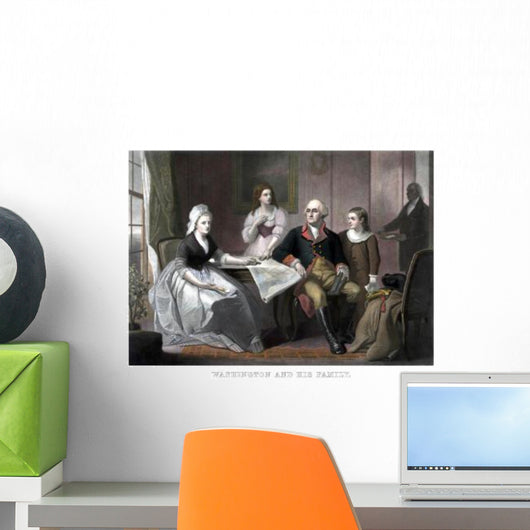 Vintage American History Print Wall Decal Design 18