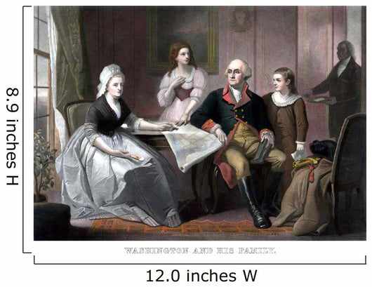 Vintage American History Print Wall Decal Design 18