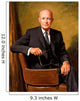 Vintage Painting President Dwight Wall Decal