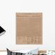 Vintage Copy United States Wall Decal