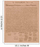 Vintage Copy United States Wall Decal