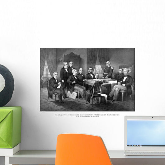 Vintage Civil War Print Wall Decal Design 15