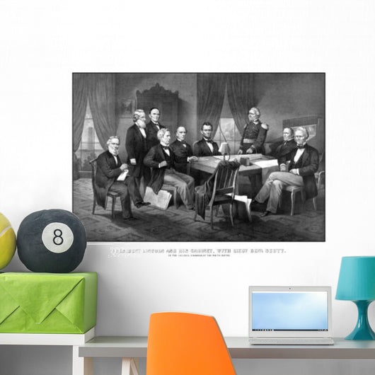 Vintage Civil War Print Wall Decal Design 15