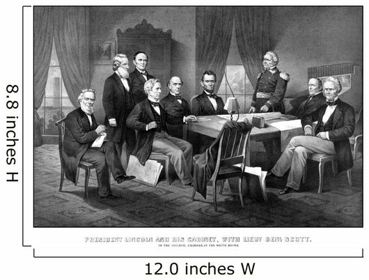 Vintage Civil War Print Wall Decal Design 15