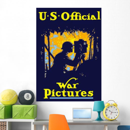 Vintage World War I Wall Decal Design 20