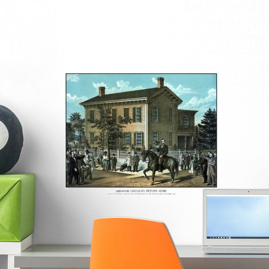 Vintage Civil War Print Wall Decal Design 14