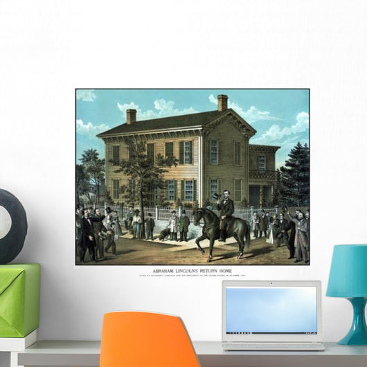 Vintage Civil War Print Wall Decal Design 14