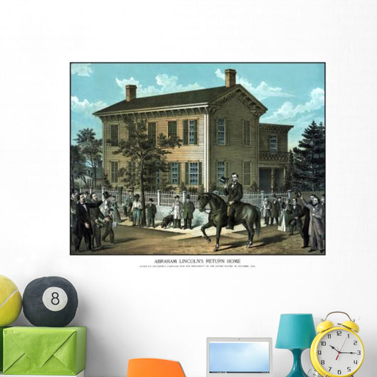Vintage Civil War Print Wall Decal Design 14