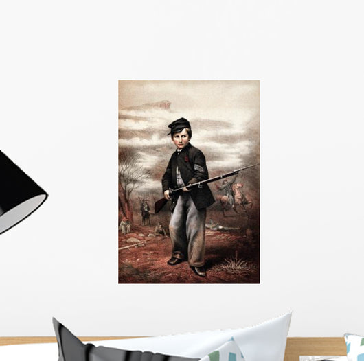Vintage Civil War Print Wall Decal Design 13