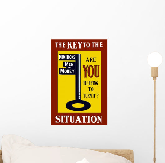 Vintage World War I Wall Decal Design 17