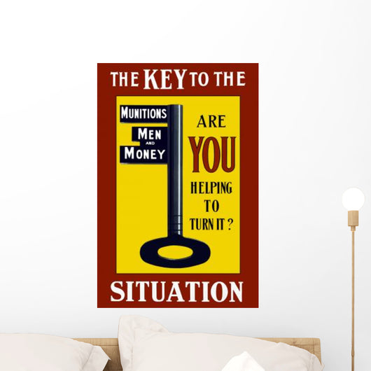 Vintage World War I Wall Decal Design 17