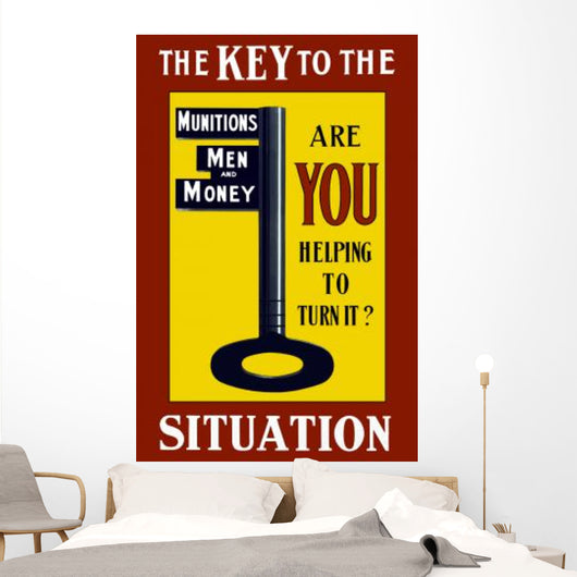 Vintage World War I Wall Decal Design 17