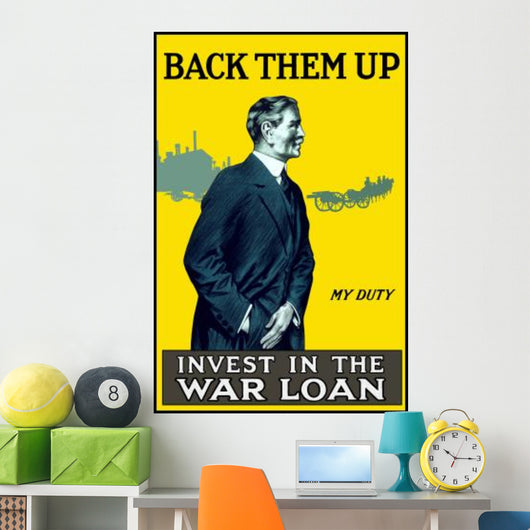 Vintage World War I Wall Decal Design 16