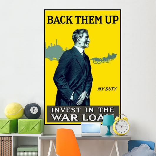 Vintage World War I Wall Decal Design 16