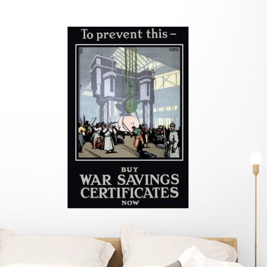 Vintage World War I Wall Decal Design 15
