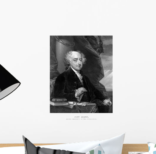 Digitally Restored Print John Wall Decal Design 2