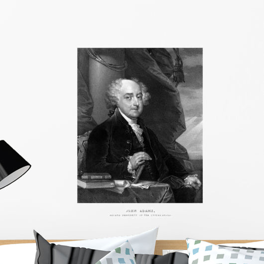 Digitally Restored Print John Wall Decal Design 2