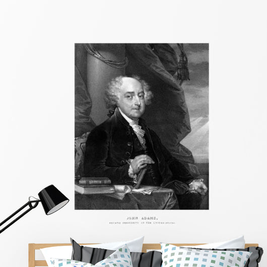 Digitally Restored Print John Wall Decal Design 2